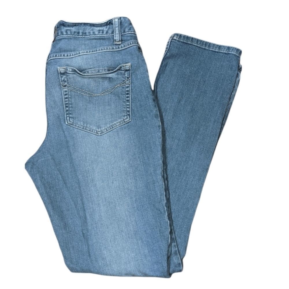 J. JILL Women's Light Wash Low Rise Denim Skinny Jeans. Size 6.